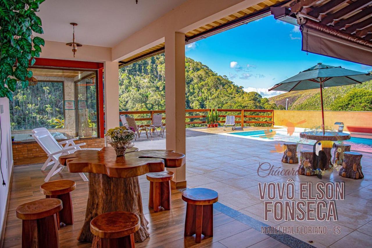 Вилла Chacara Vovo Elson Fonseca - Um Refugio Nas Montanhas Capixabas Марешал-Флориану Экстерьер фото
